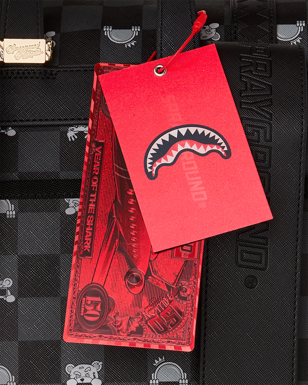 SPRAYGROUND SHARK MOB HIDEOUT MONTE CARLO BACKPACK