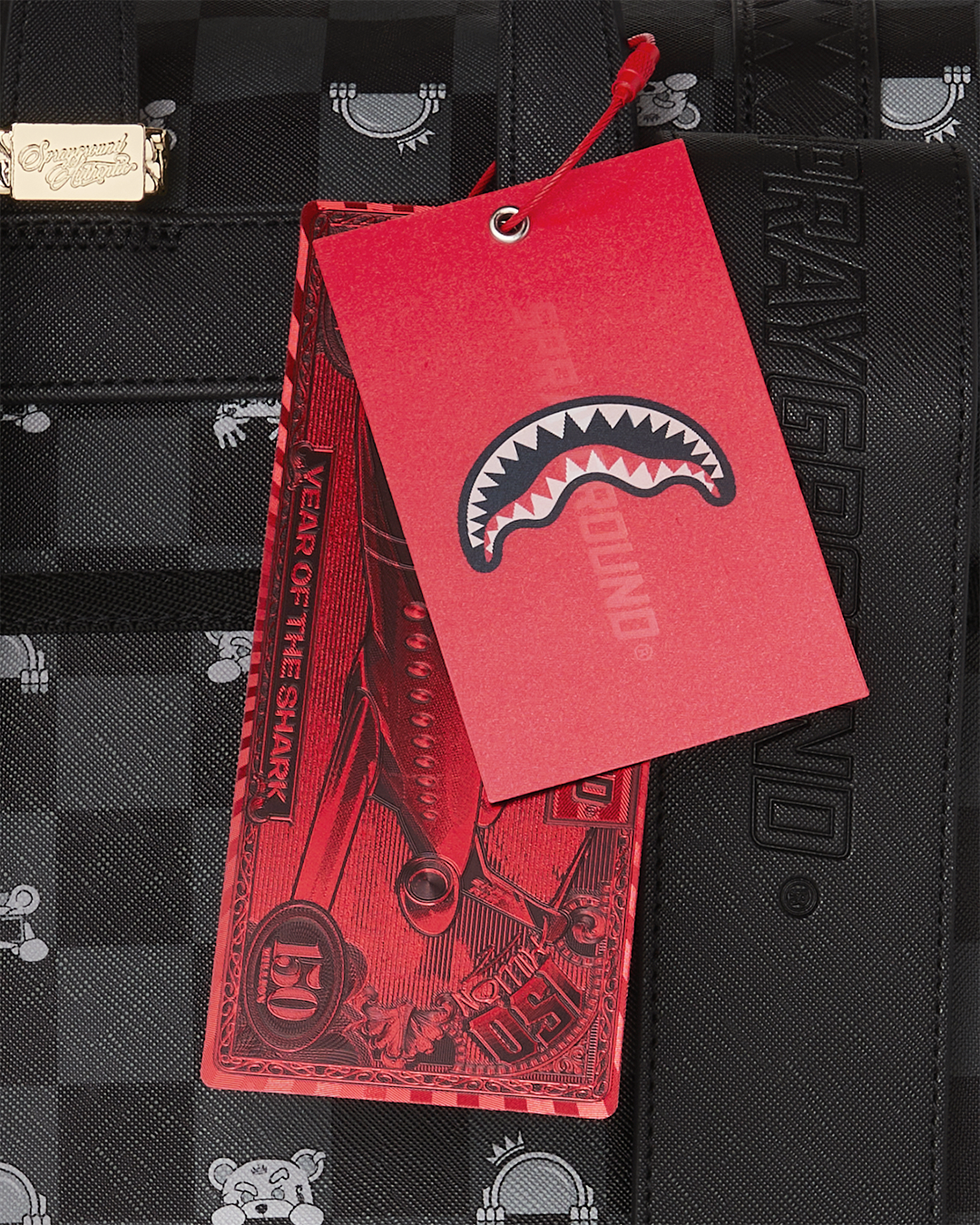 SPRAYGROUND SHARK MOB HIDEOUT MONTE CARLO BACKPACK