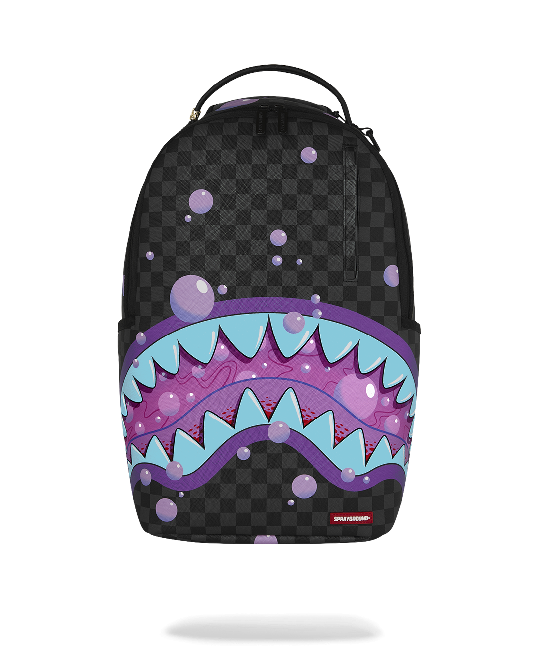 SPRAYGROUND PURPLE SLIME SHARK BACKPACK