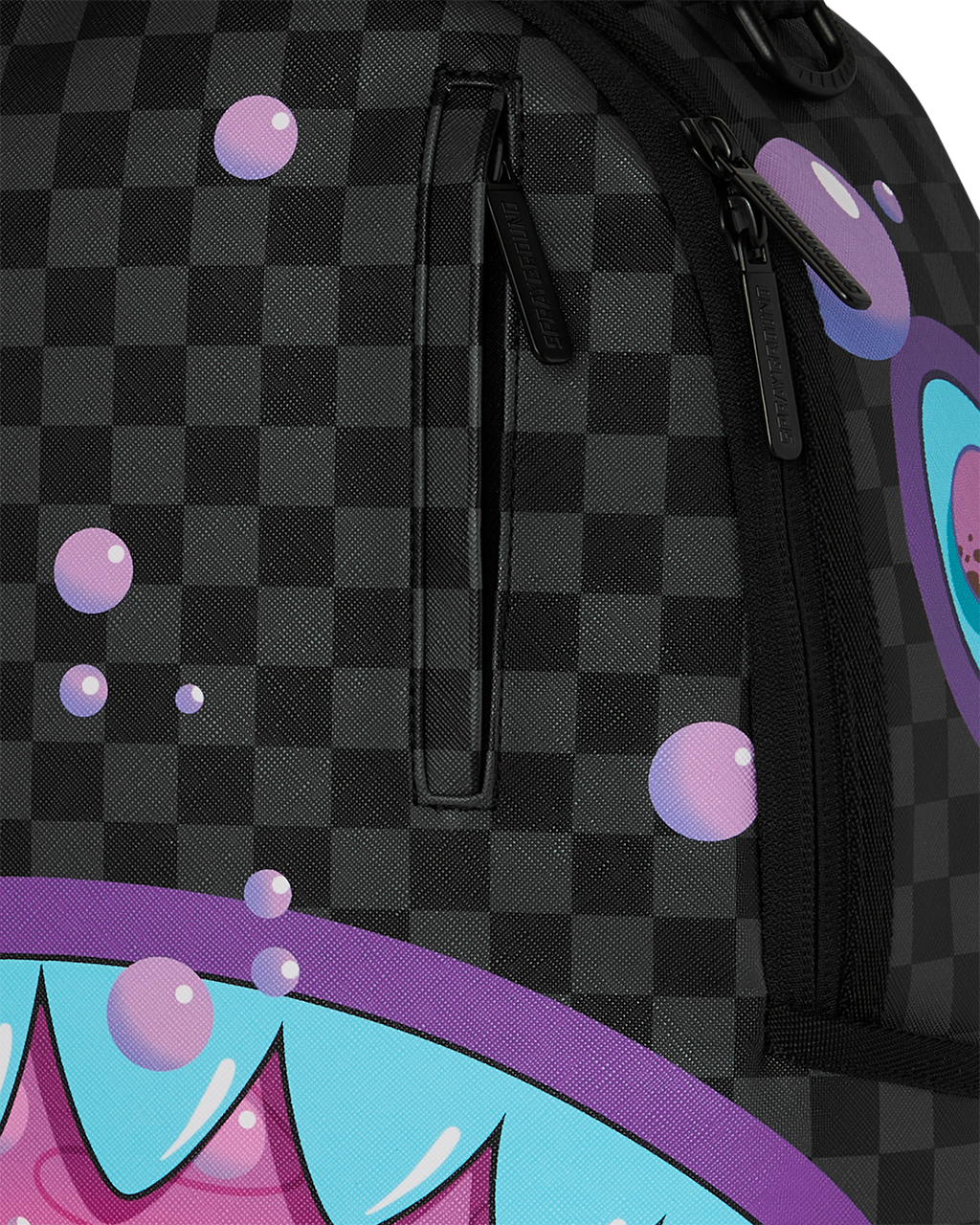 SPRAYGROUND PURPLE SLIME SHARK BACKPACK