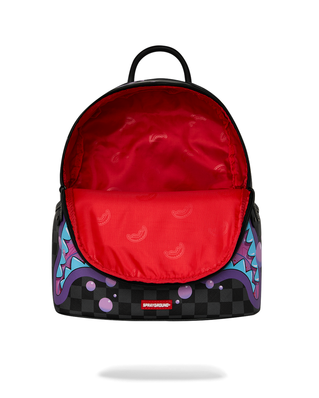 SPRAYGROUND PURPLE SLIME SHARK SAVAGE BACKPACK