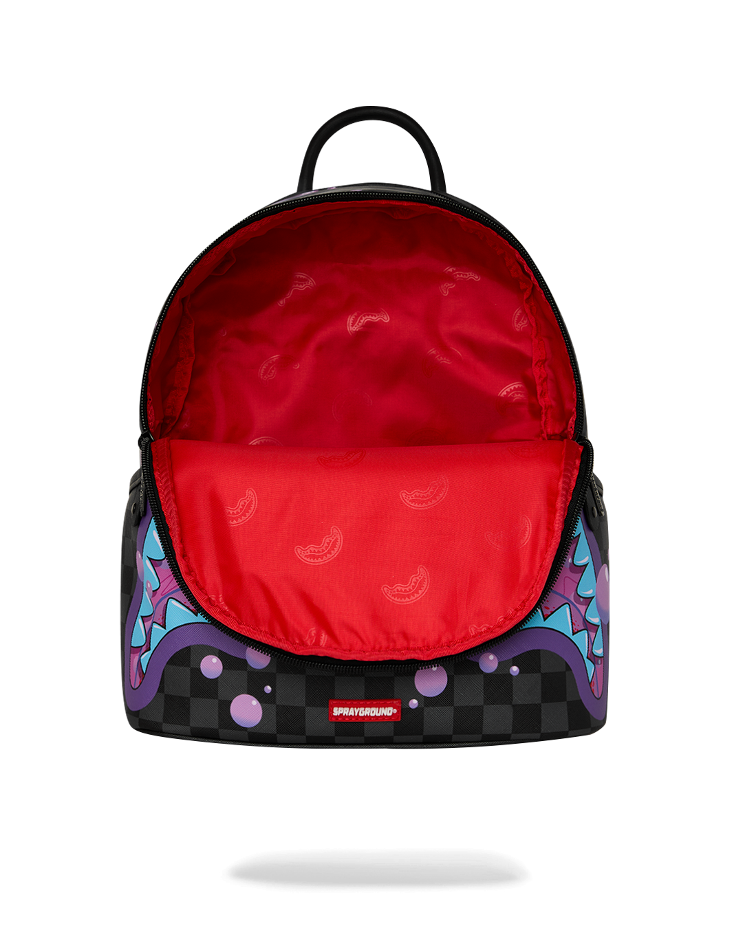 SPRAYGROUND PURPLE SLIME SHARK SAVAGE BACKPACK