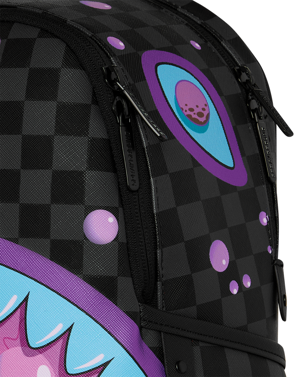 SPRAYGROUND PURPLE SLIME SHARK SAVAGE BACKPACK
