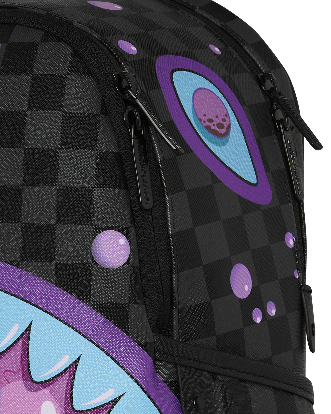 SPRAYGROUND PURPLE SLIME SHARK SAVAGE BACKPACK