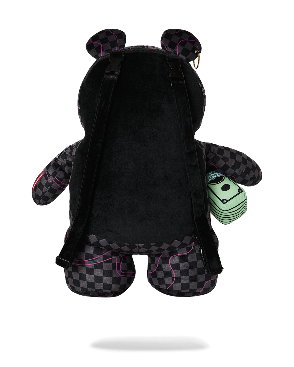 SPRAYGROUND PURPLE SLIME SHARK MONEYBEAR BACKPACK
