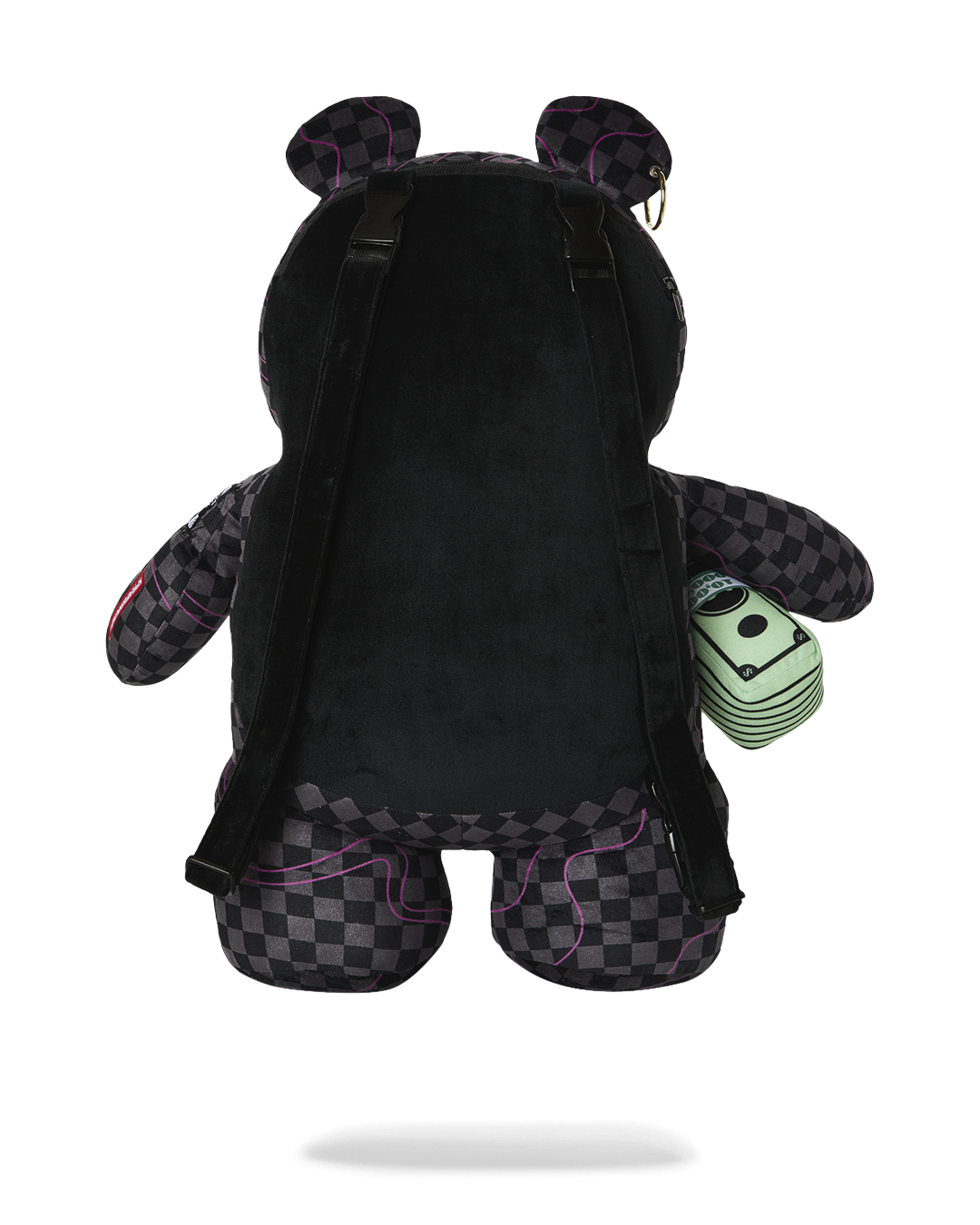 SPRAYGROUND PURPLE SLIME SHARK MONEYBEAR BACKPACK