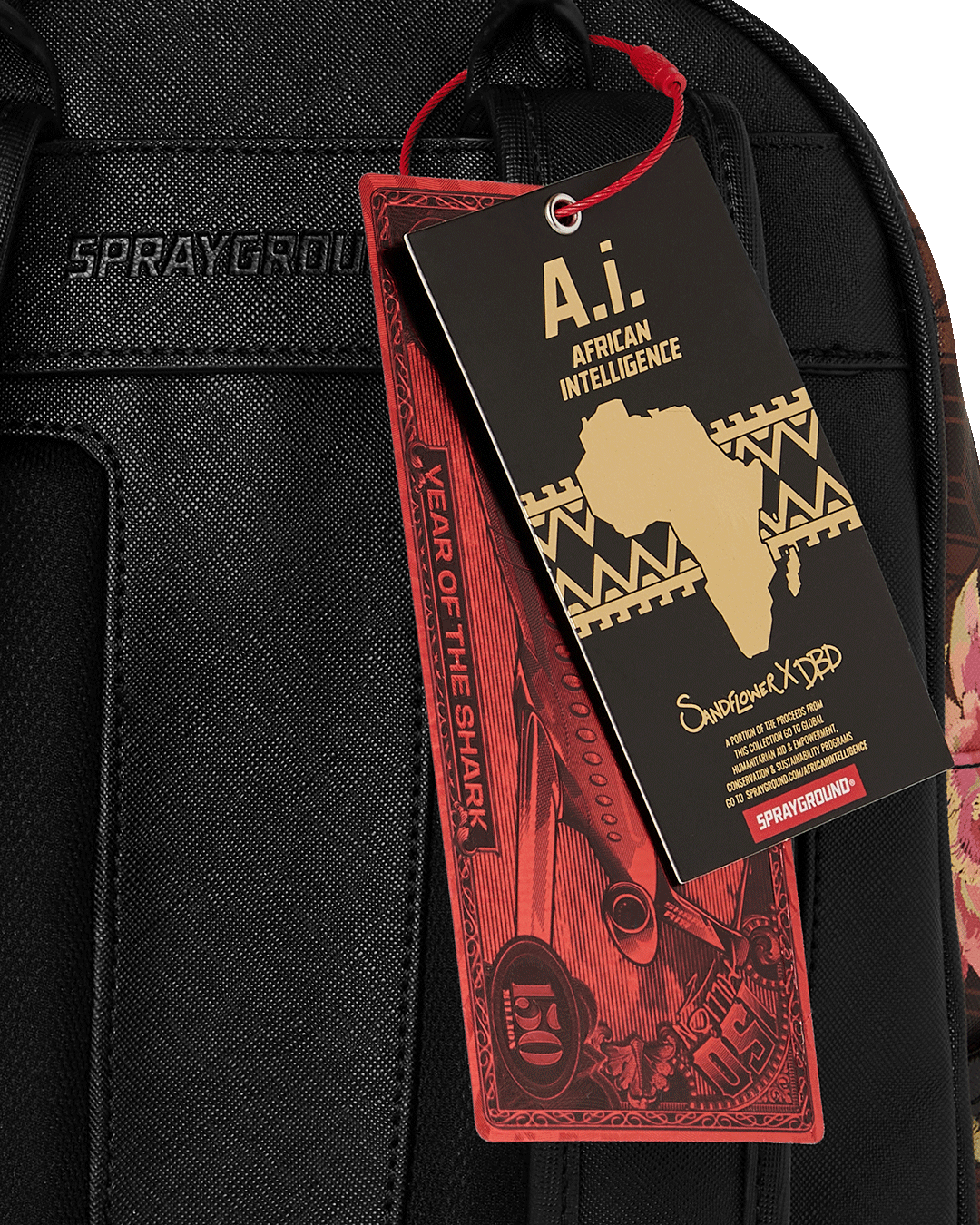 SPRAYGROUND AI DREAMERS GARDEN SAVAGE BACKPACK