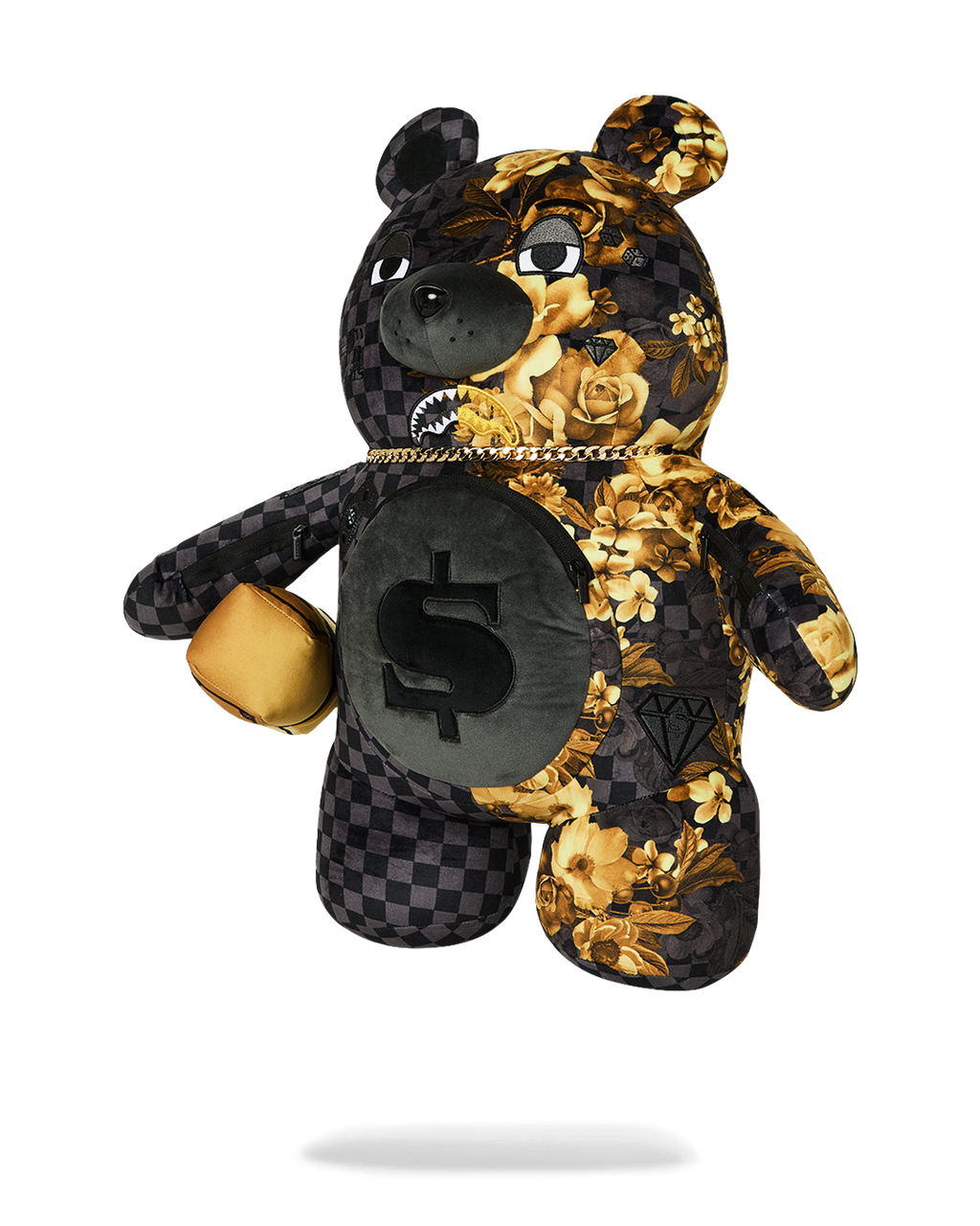 SPRAYGROUND BILLIONAIRE BLOOM MONEYBEAR BACKPACK