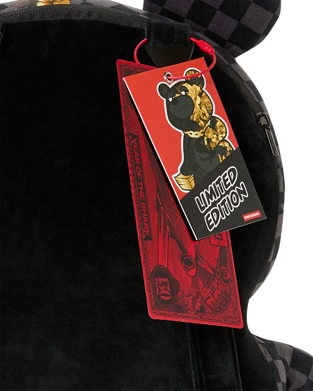 SPRAYGROUND BILLIONAIRE BLOOM MONEYBEAR BACKPACK