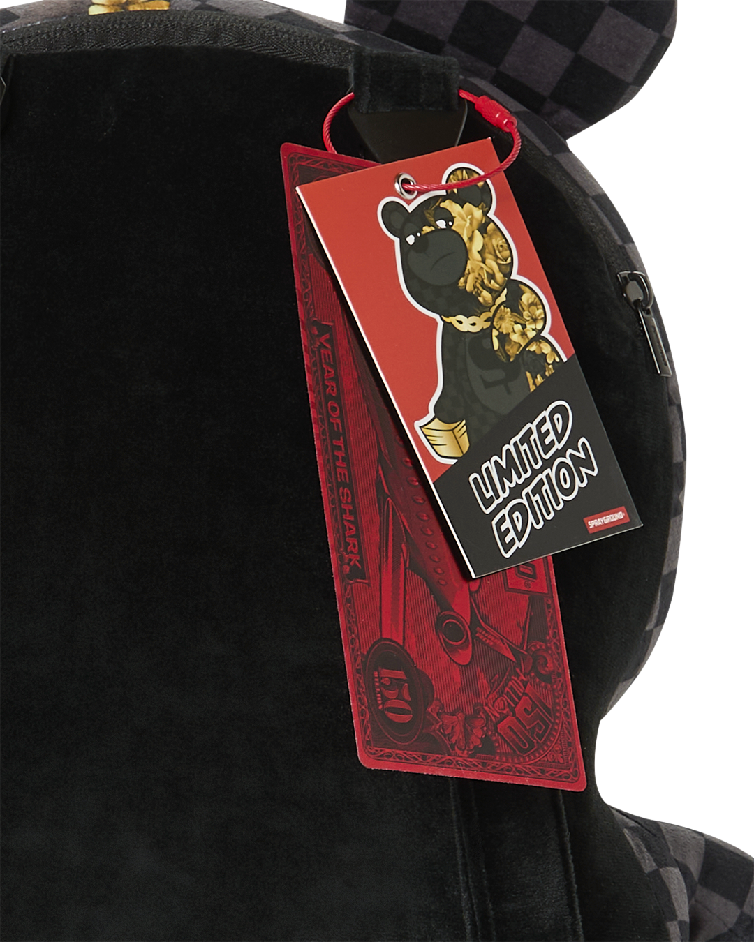 SPRAYGROUND BILLIONAIRE BLOOM MONEYBEAR BACKPACK