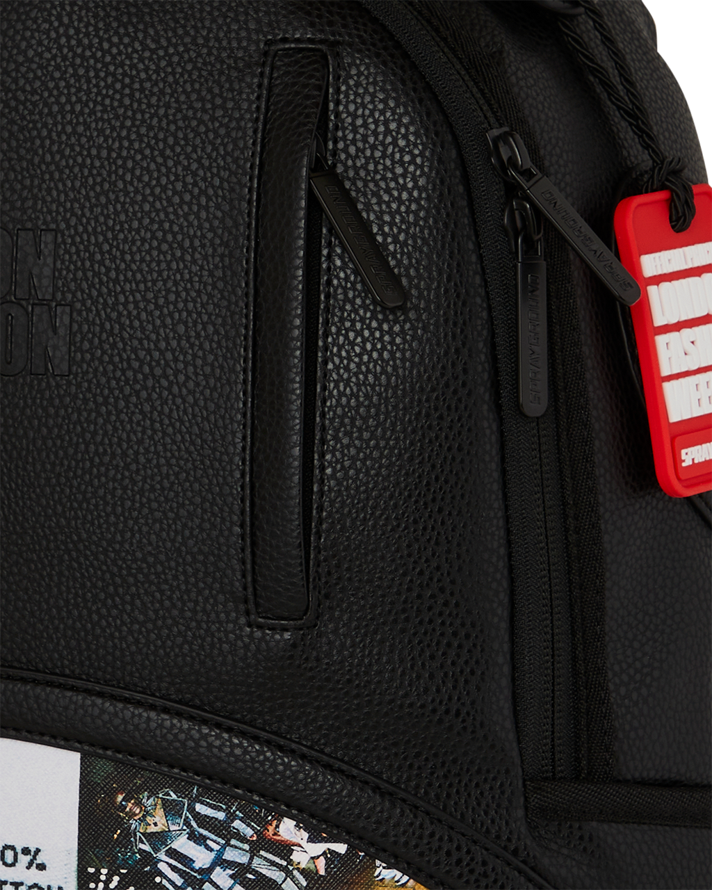 SPRAYGROUND LONDON FASHION WEEK MOODBOARD MONTAGE BACKPACK