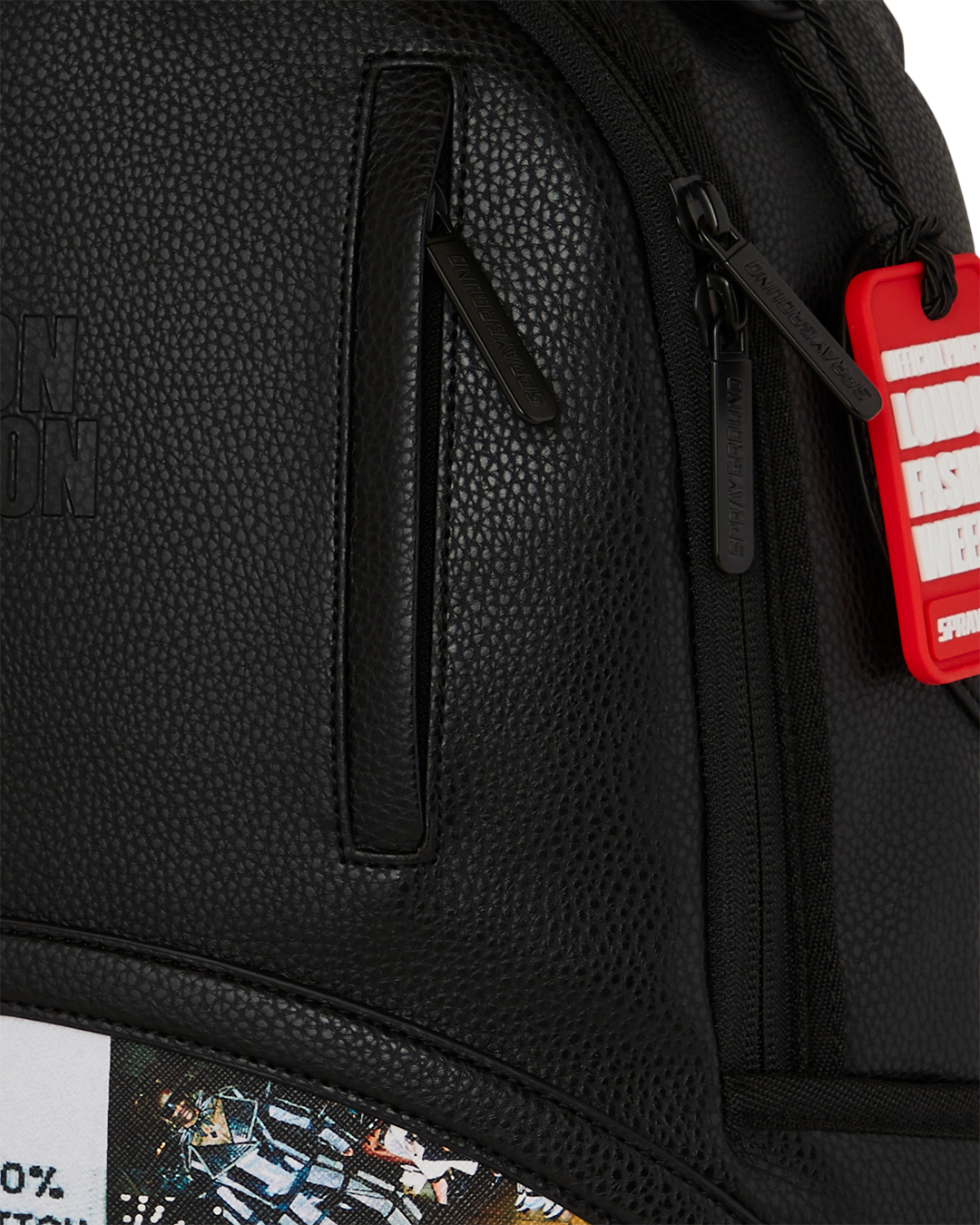 SPRAYGROUND LONDON FASHION WEEK MOODBOARD MONTAGE BACKPACK