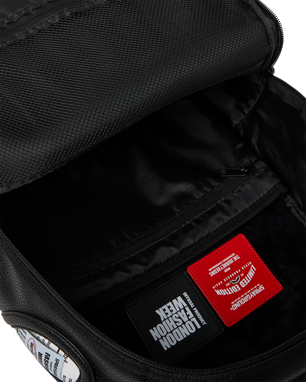 SPRAYGROUND LONDON FASHION WEEK MOODBOARD MONTAGE BACKPACK