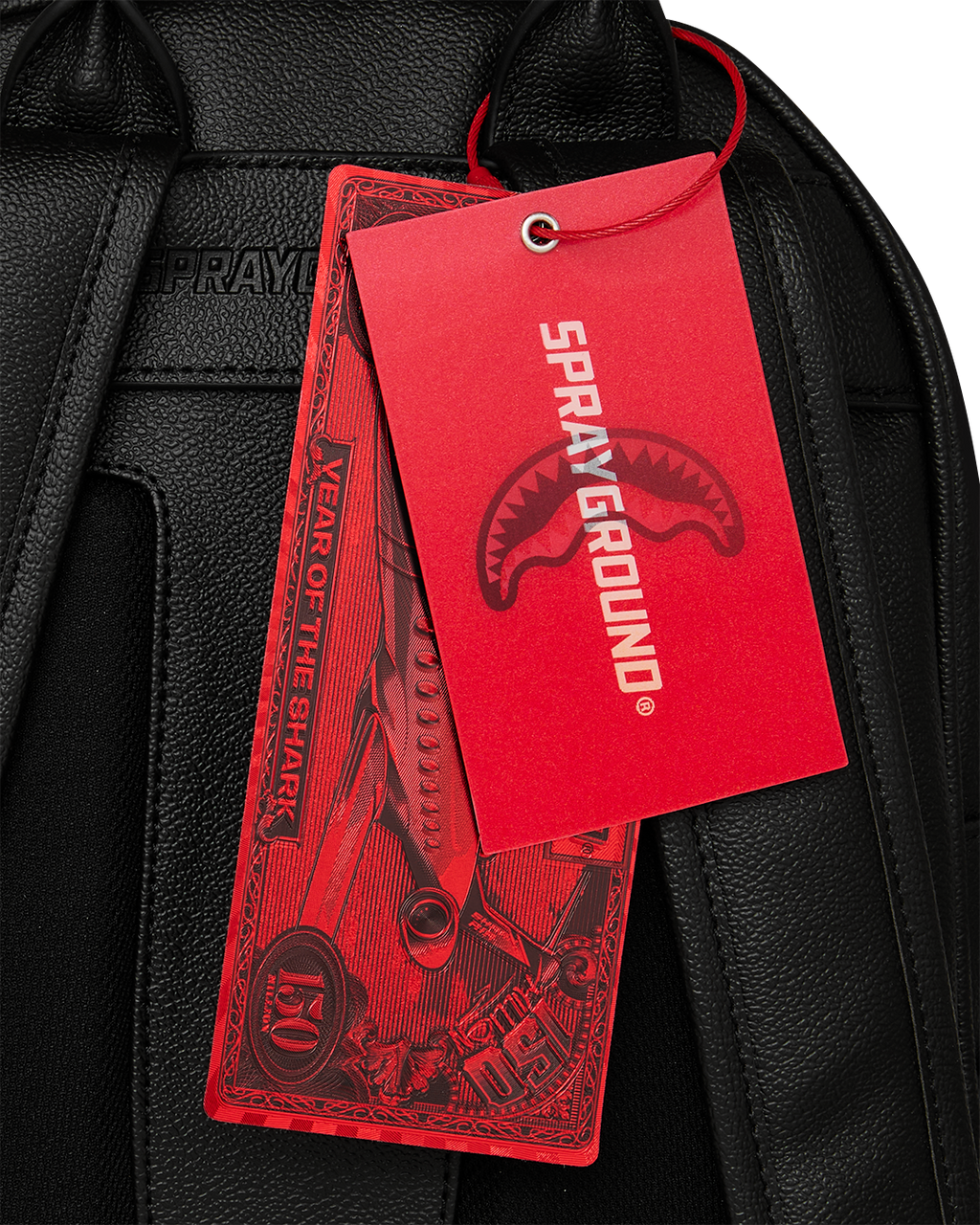 SPRAYGROUND GOLD BRICK DRIP SAVAGE BACKPACK
