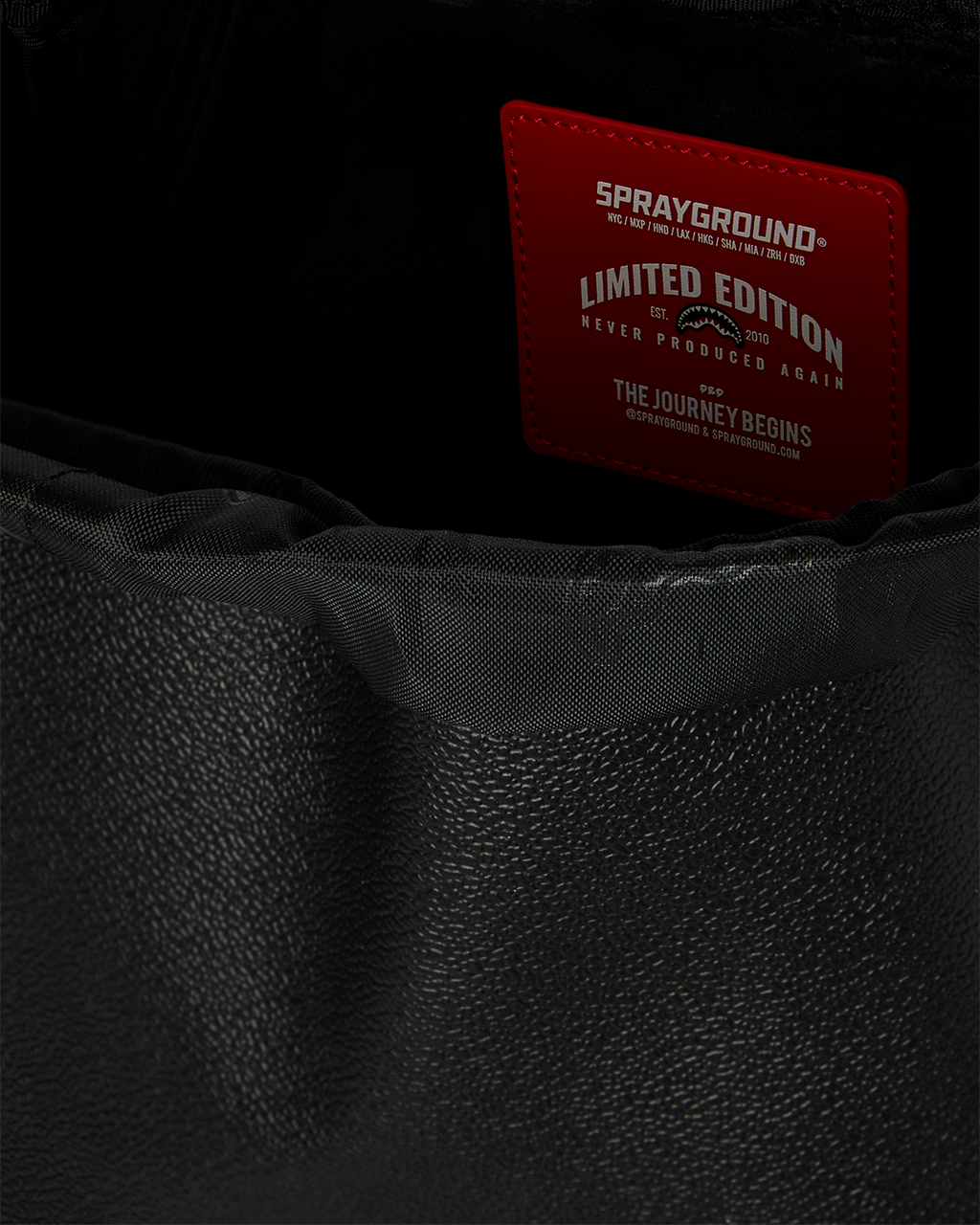 SPRAYGROUND GOLD BRICK DRIP HILLS BACKPACK