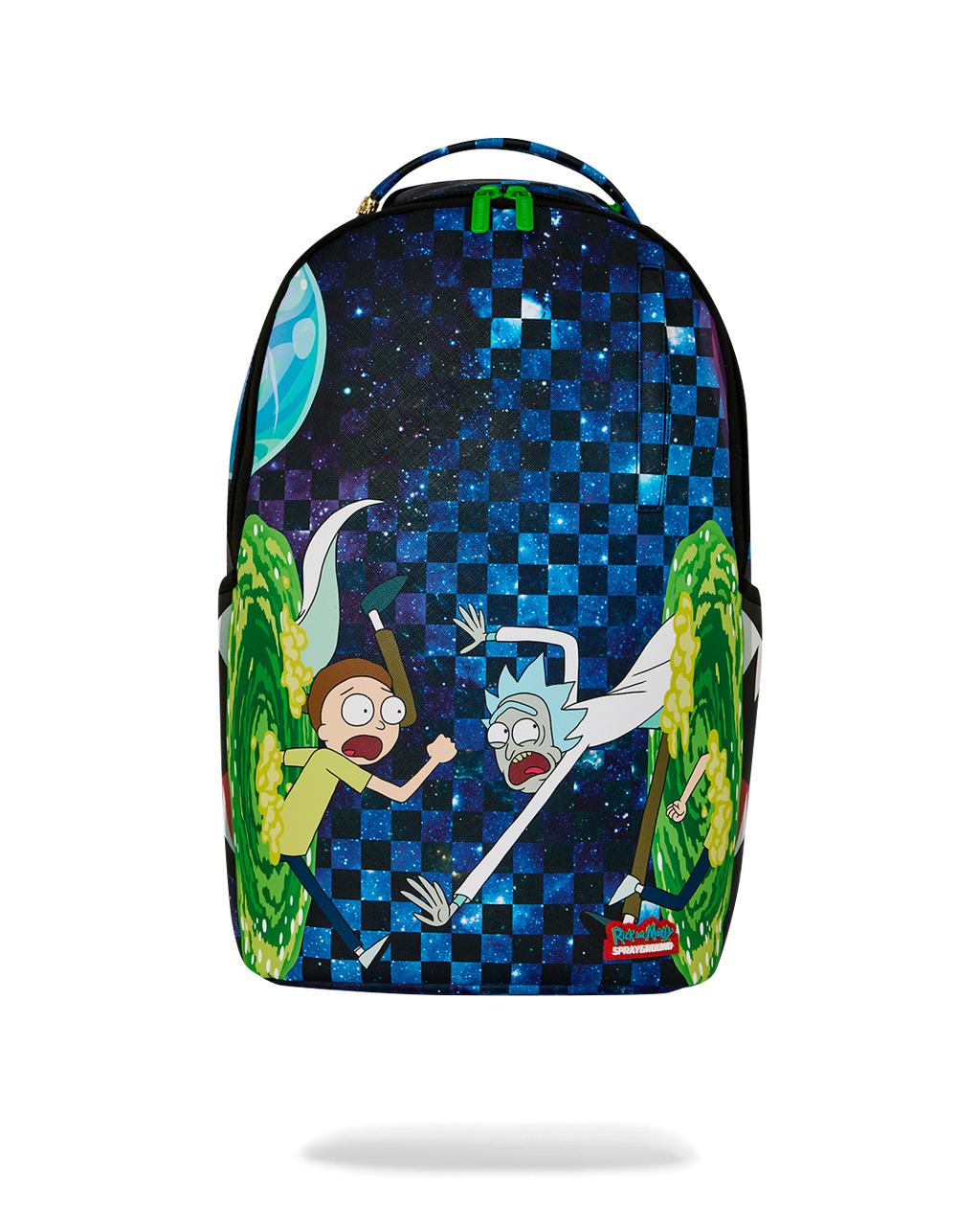 SPRAYGROUND RICK AND MORTY PORTAL JUMPING BACKPACK