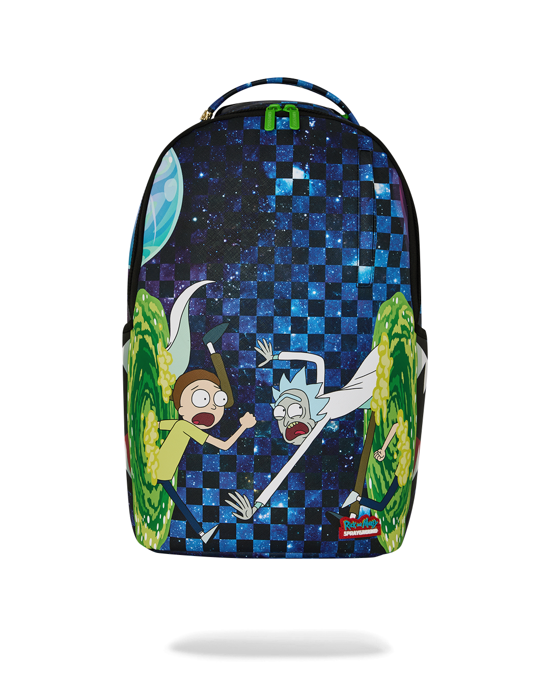 SPRAYGROUND RICK AND MORTY PORTAL JUMPING BACKPACK