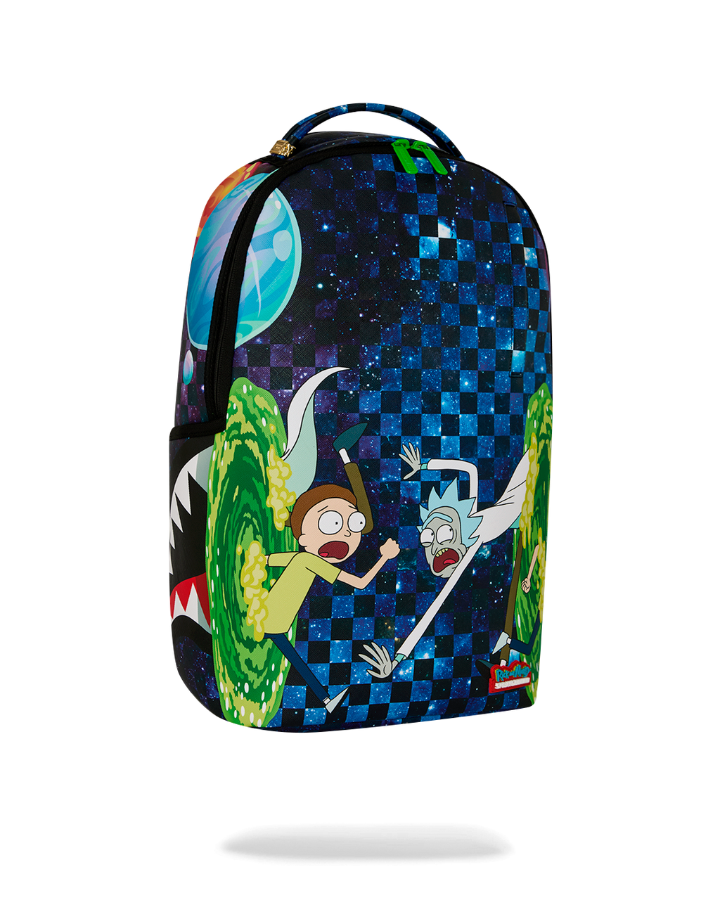 SPRAYGROUND RICK AND MORTY PORTAL JUMPING BACKPACK