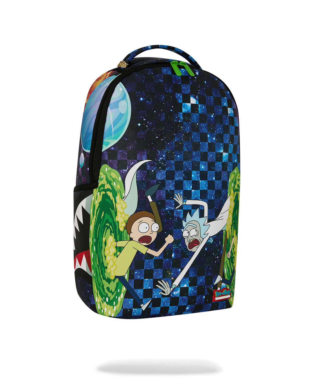 SPRAYGROUND RICK AND MORTY PORTAL JUMPING BACKPACK