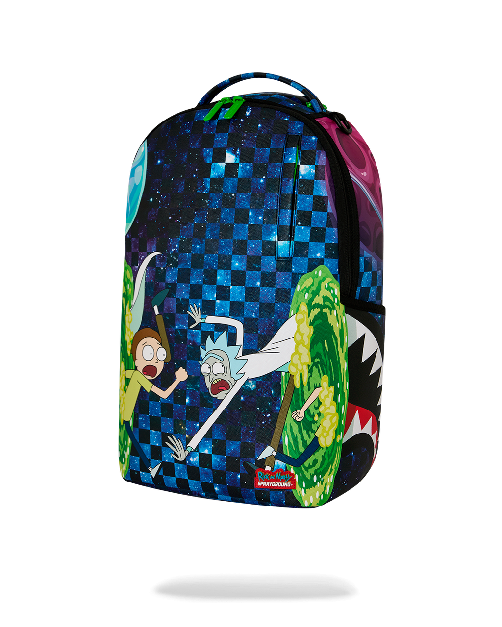 SPRAYGROUND RICK AND MORTY PORTAL JUMPING BACKPACK