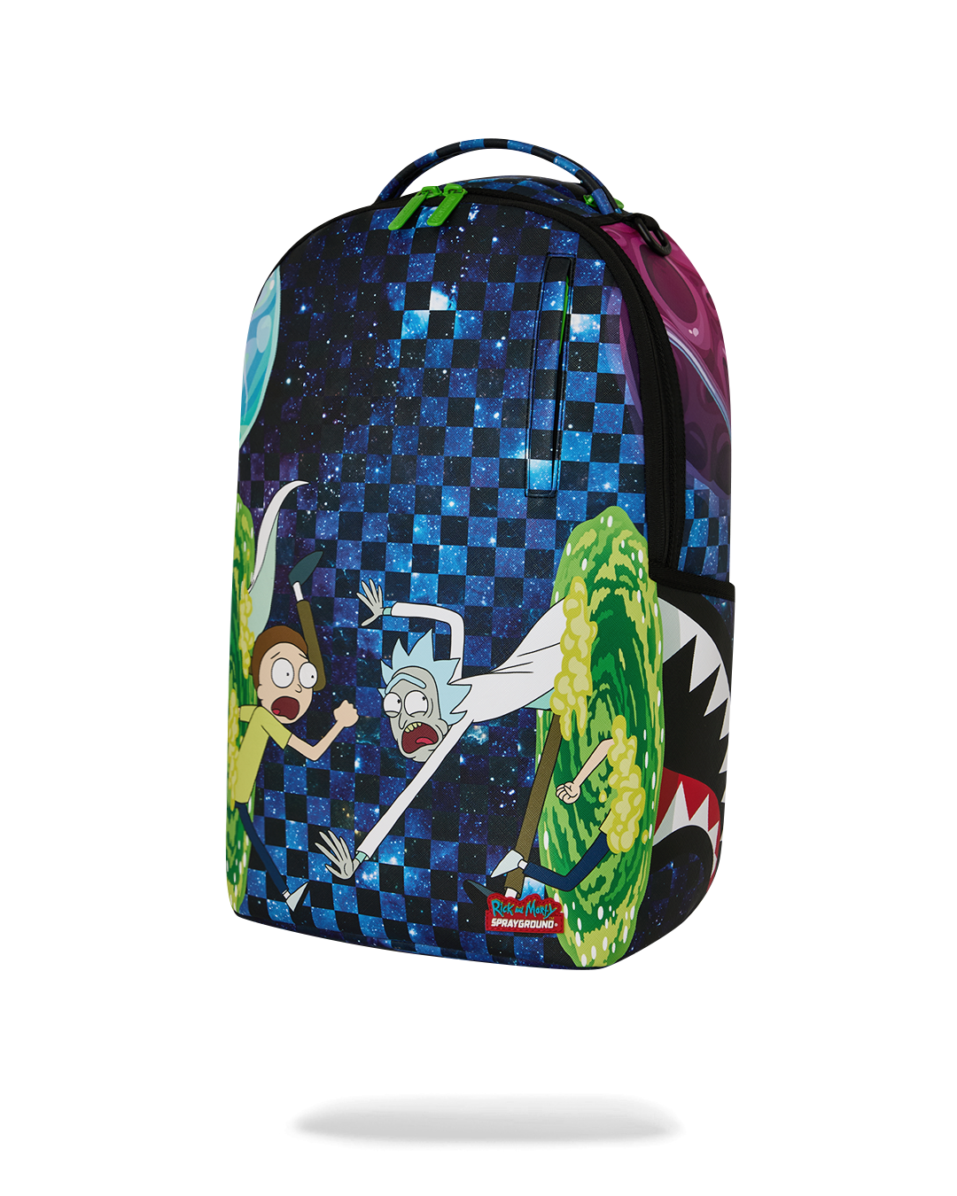 SPRAYGROUND RICK AND MORTY PORTAL JUMPING BACKPACK