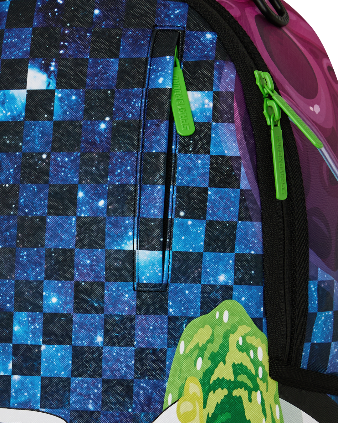 SPRAYGROUND RICK AND MORTY PORTAL JUMPING BACKPACK