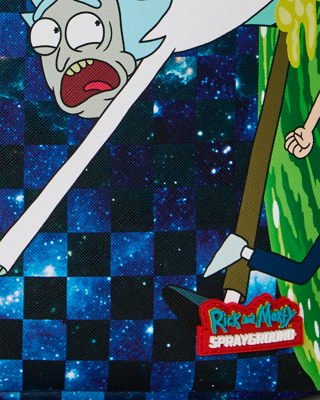 SPRAYGROUND RICK AND MORTY PORTAL JUMPING BACKPACK