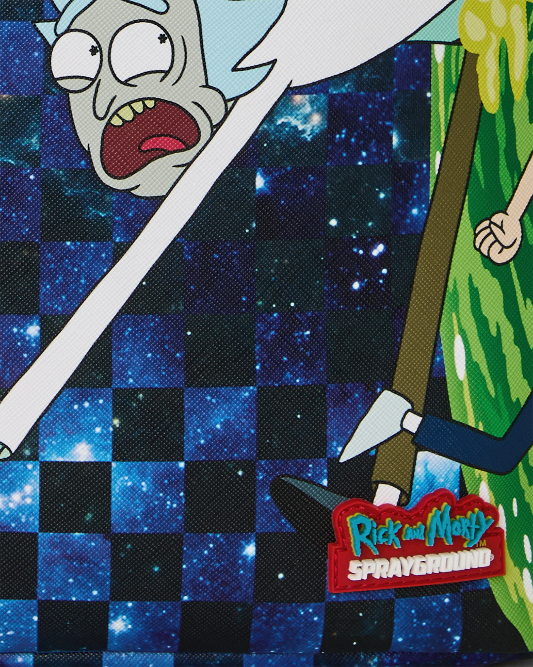 SPRAYGROUND RICK AND MORTY PORTAL JUMPING BACKPACK