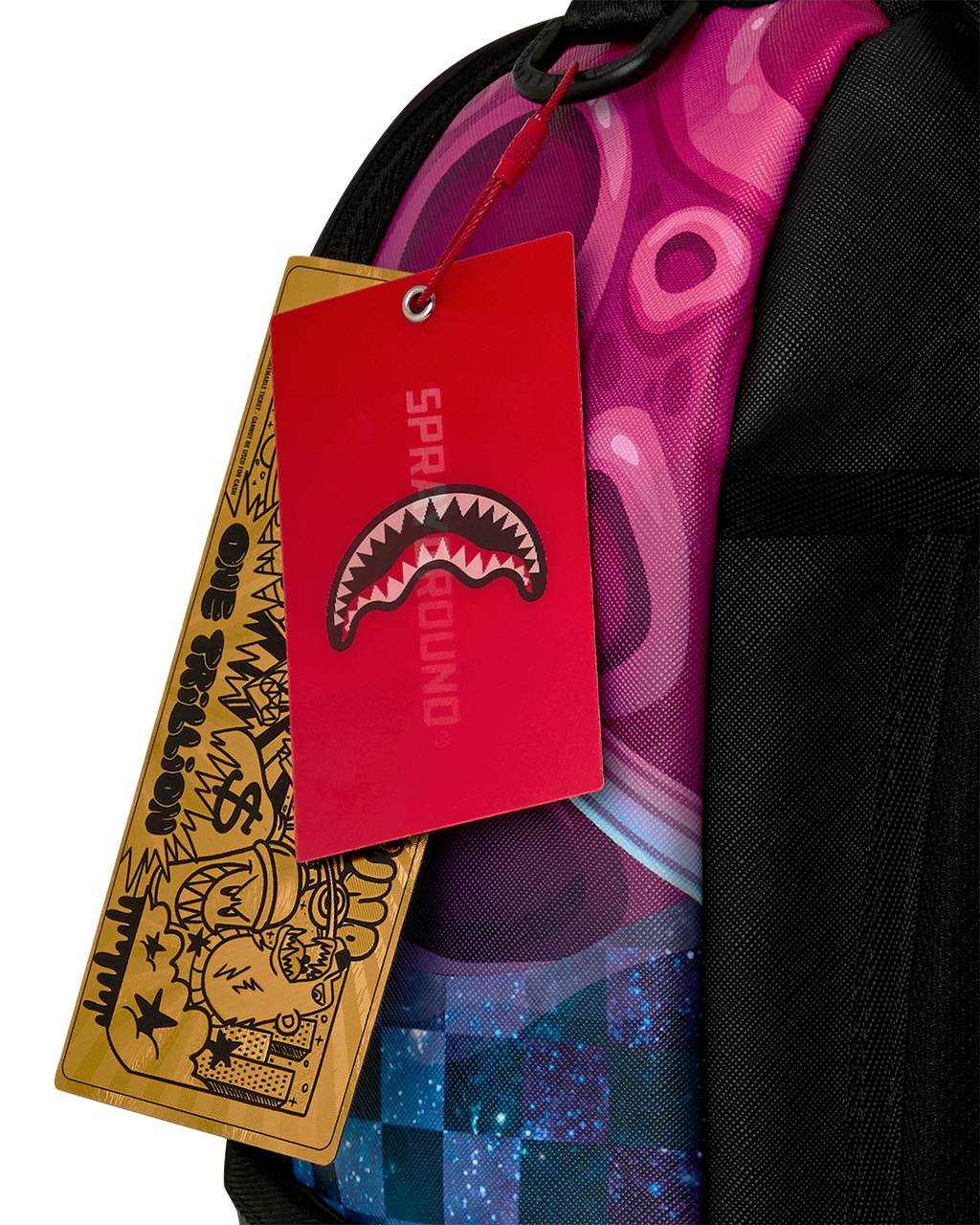 SPRAYGROUND RICK AND MORTY PORTAL JUMPING BACKPACK