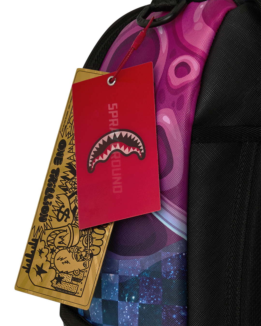 SPRAYGROUND RICK AND MORTY PORTAL JUMPING BACKPACK
