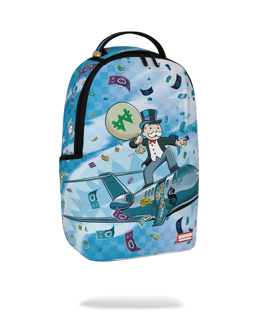 SPRAYGROUND MONOPOLY JET RIDER BACKPACK