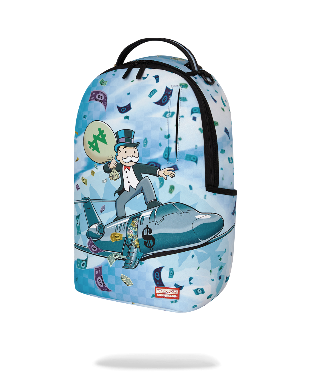 SPRAYGROUND MONOPOLY JET RIDER BACKPACK