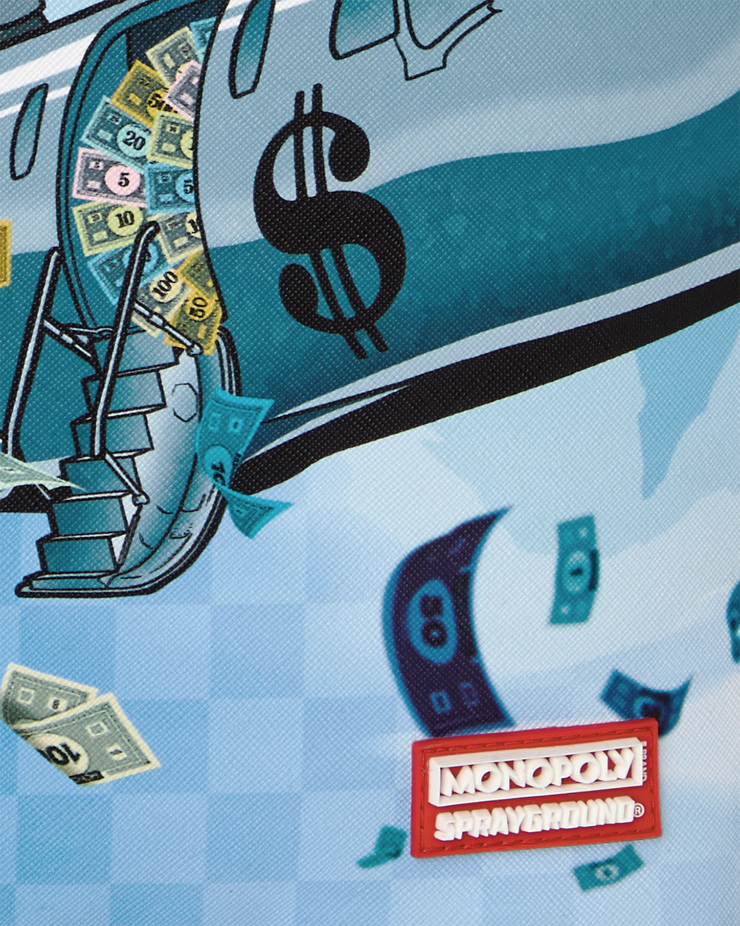 SPRAYGROUND MONOPOLY JET RIDER BACKPACK