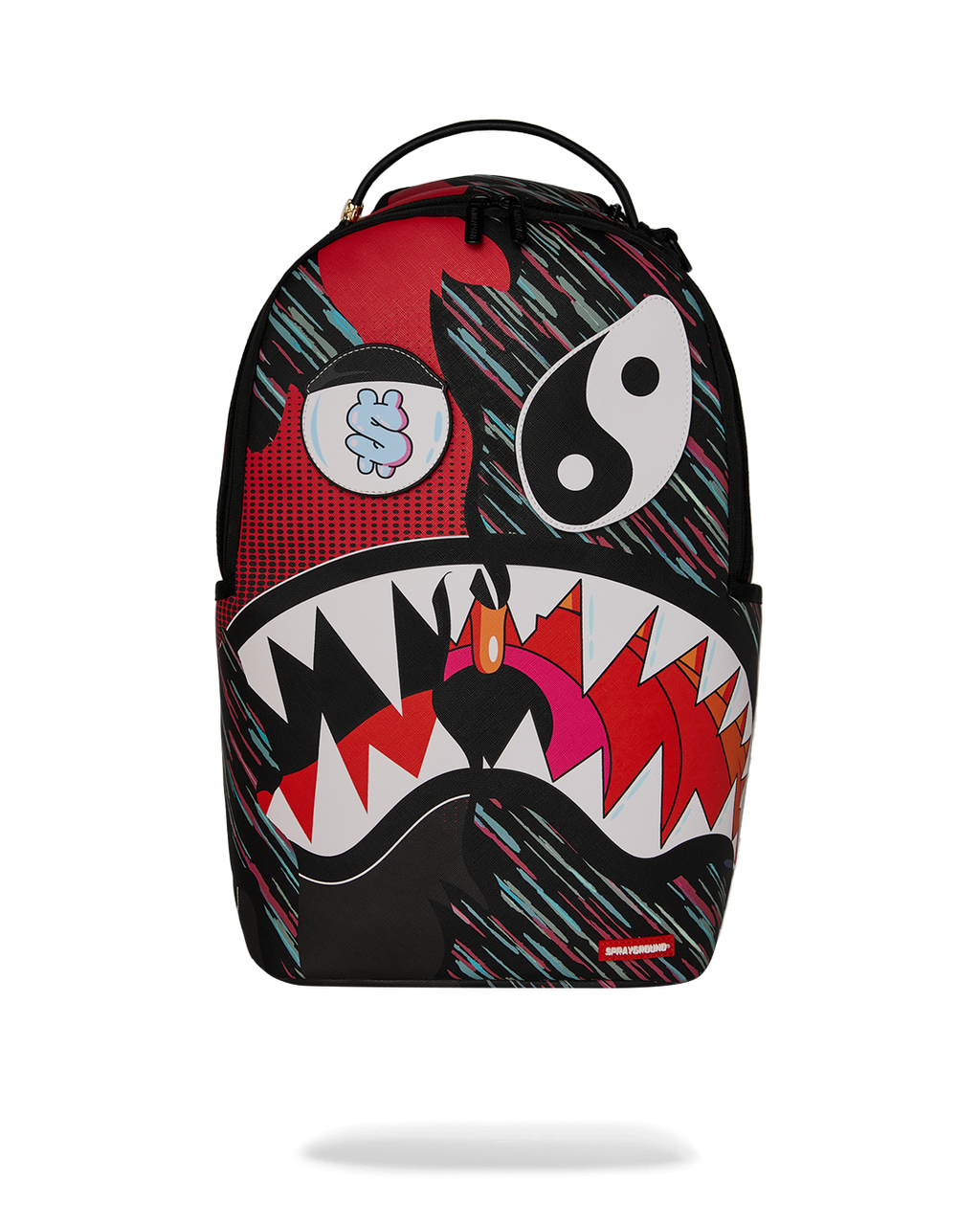 SPRAYGROUND HYPER DRIVEN SHARK BACKPACK (REMOVABLE SET OF EYES)