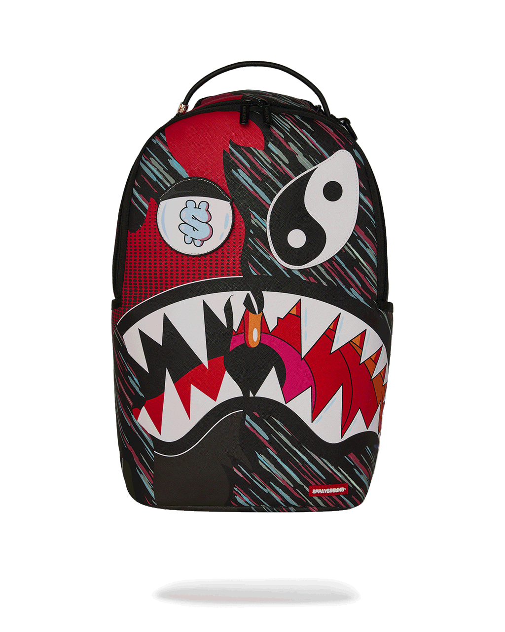 SPRAYGROUND HYPER DRIVEN SHARK BACKPACK (REMOVABLE SET OF EYES)