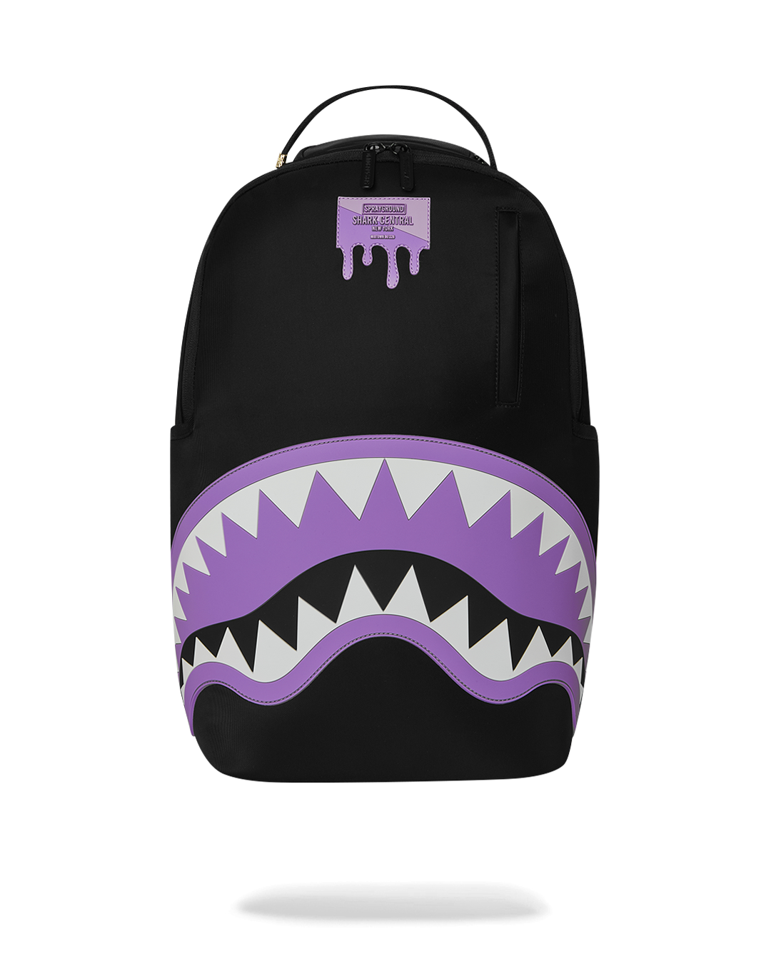 SPRAYGROUND SHARK CENTRAL PASSPORT (PURPLE) BACKPACK