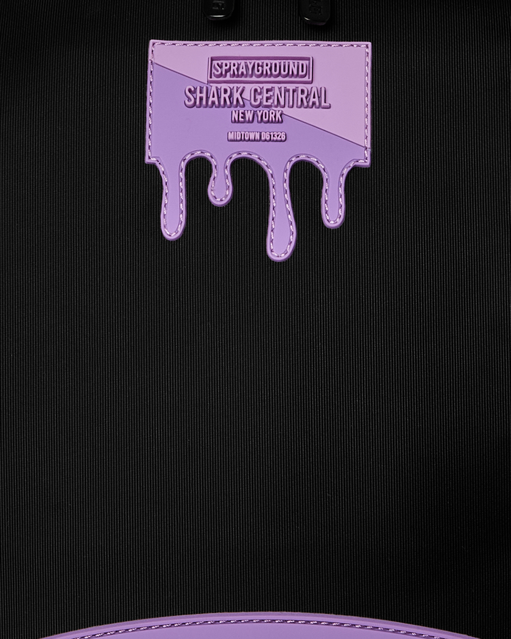 SPRAYGROUND SHARK CENTRAL PASSPORT (PURPLE) BACKPACK