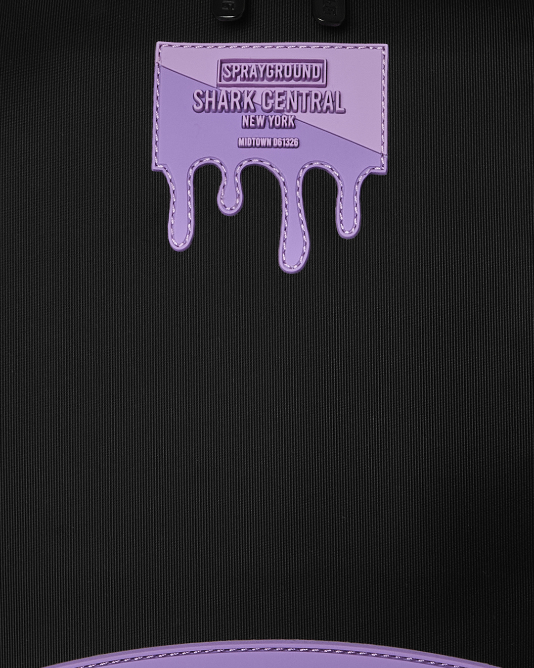 SPRAYGROUND SHARK CENTRAL PASSPORT (PURPLE) BACKPACK