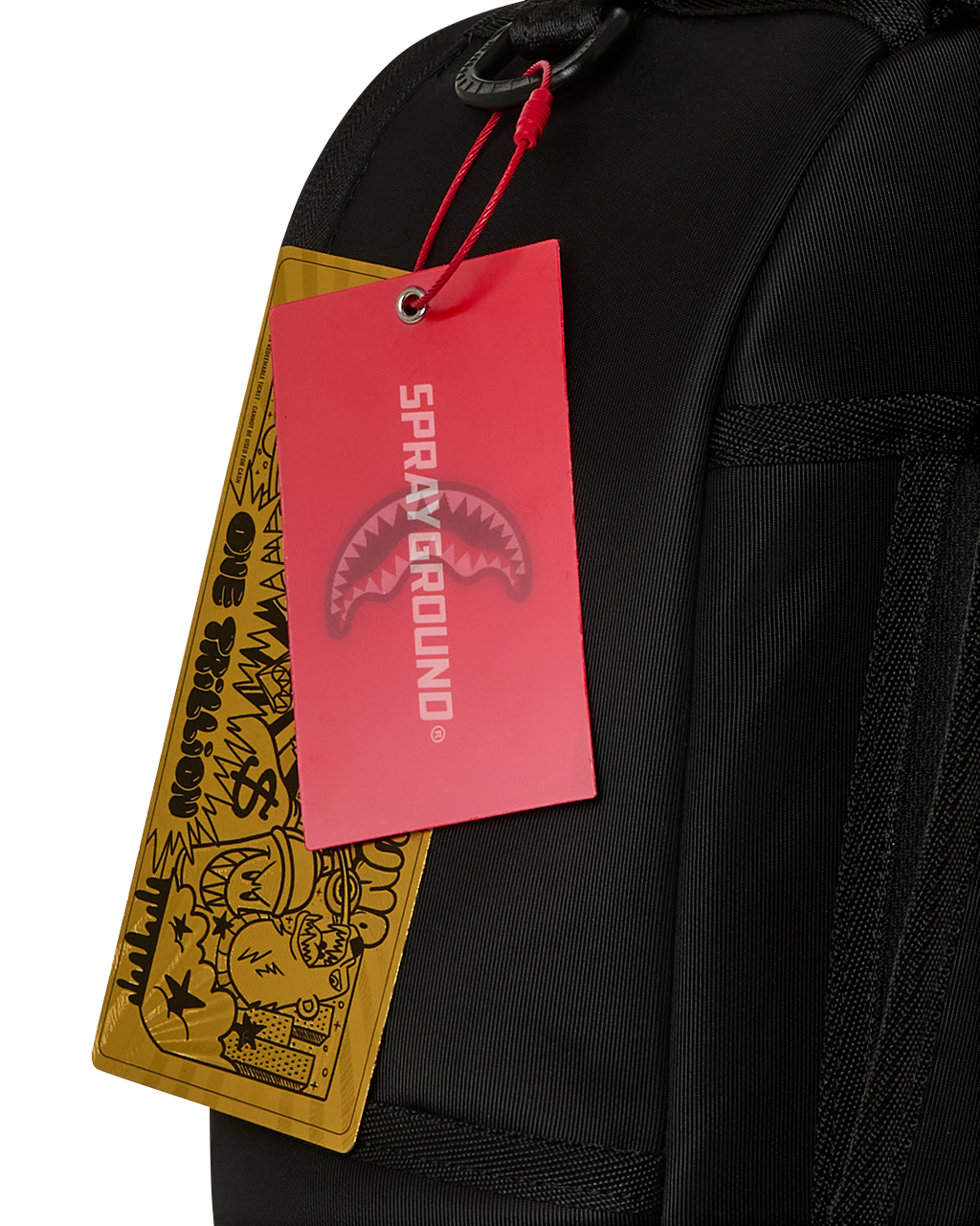 SPRAYGROUND SHARK CENTRAL PASSPORT (PURPLE) BACKPACK