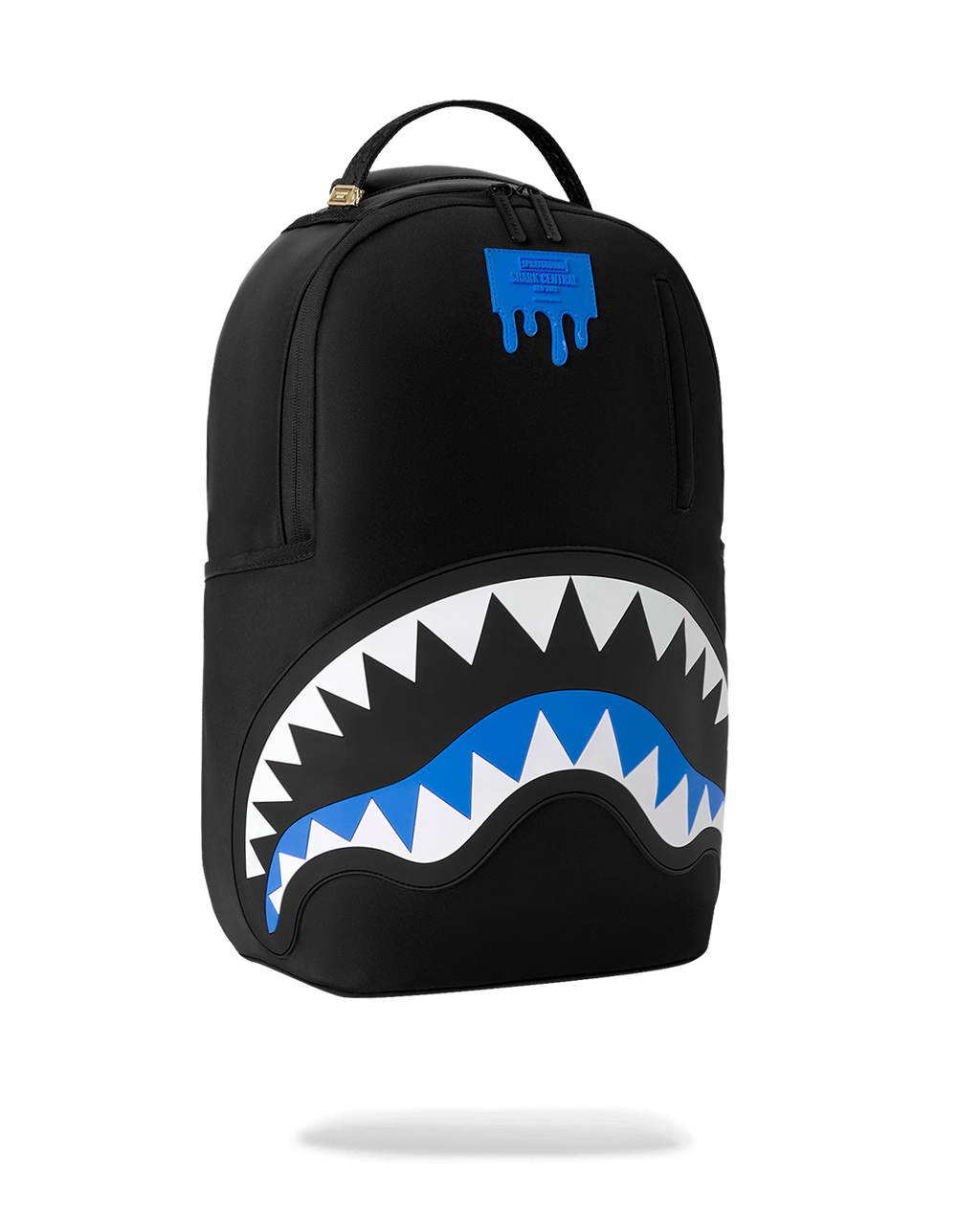 SPRAYGROUND SHARK CENTRAL PASSPORT (BLUE) BACKPACK