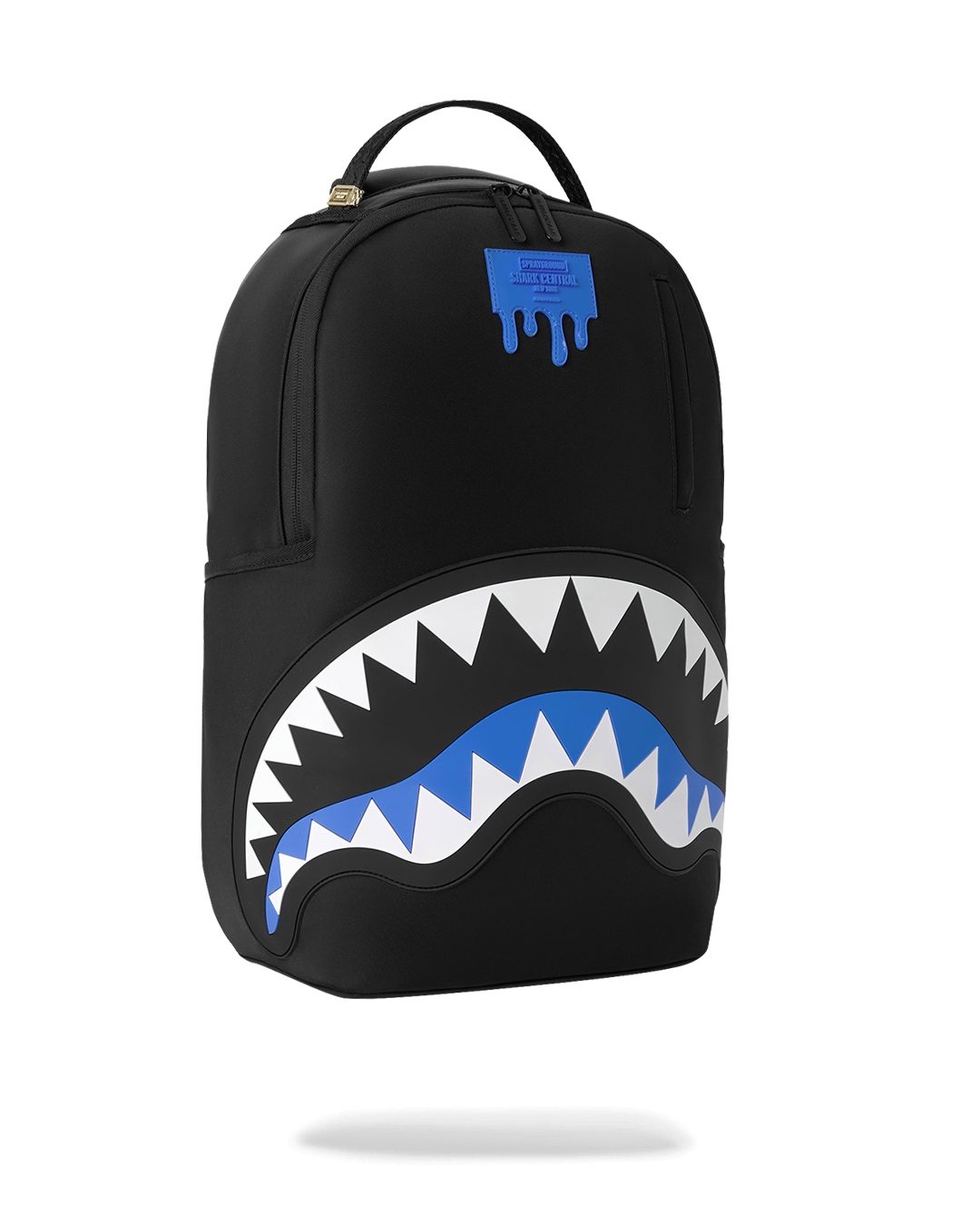 SPRAYGROUND SHARK CENTRAL PASSPORT (BLUE) BACKPACK