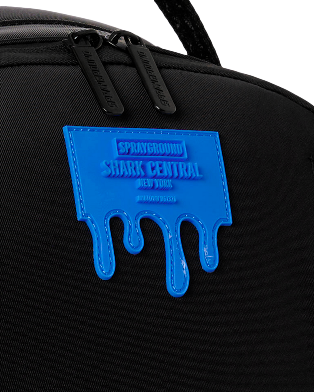 SPRAYGROUND SHARK CENTRAL PASSPORT (BLUE) BACKPACK