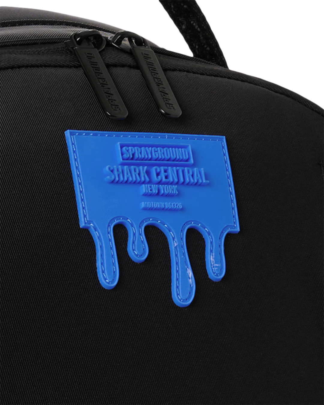 SPRAYGROUND SHARK CENTRAL PASSPORT (BLUE) BACKPACK