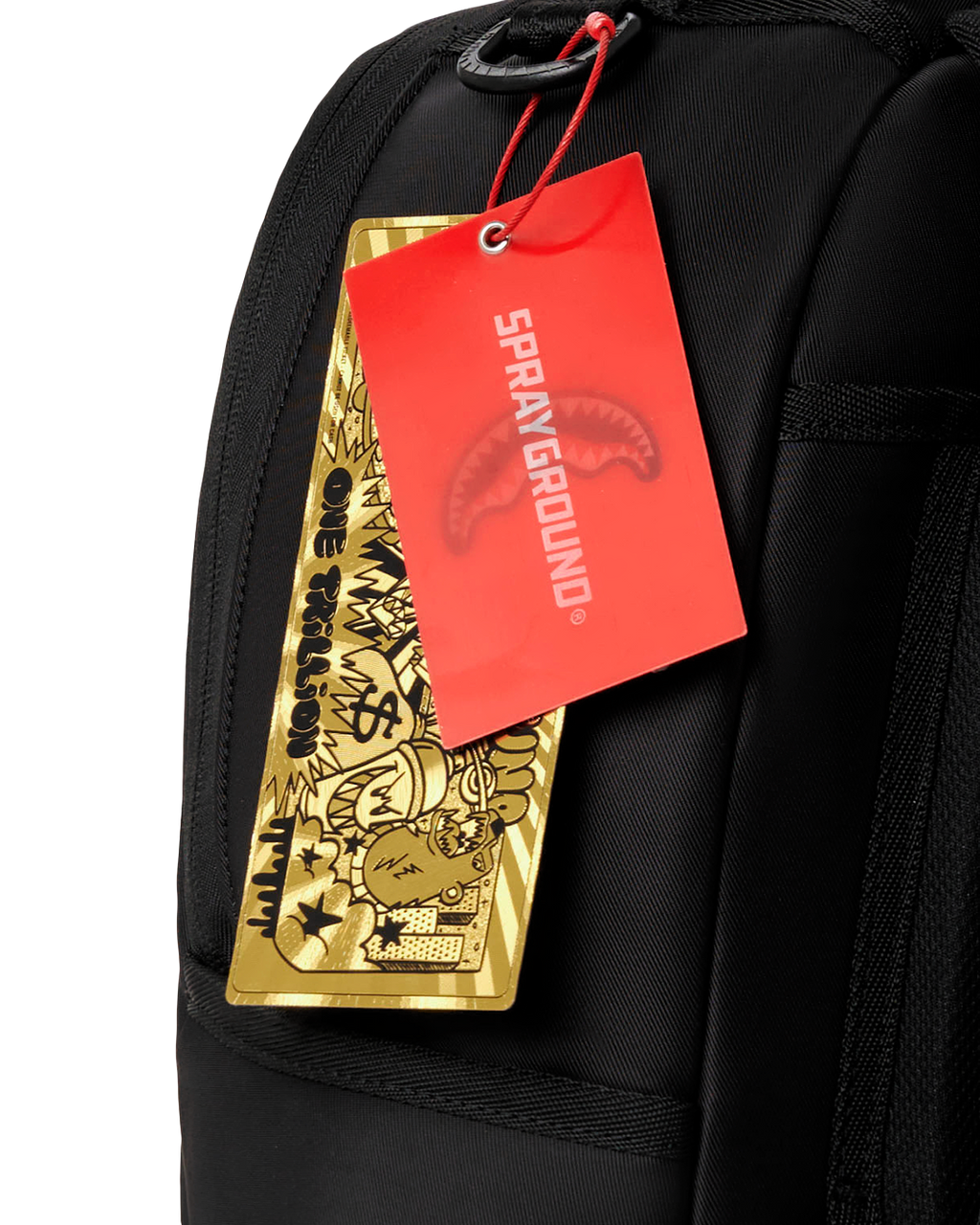 SPRAYGROUND SHARK CENTRAL PASSPORT (BLUE) BACKPACK