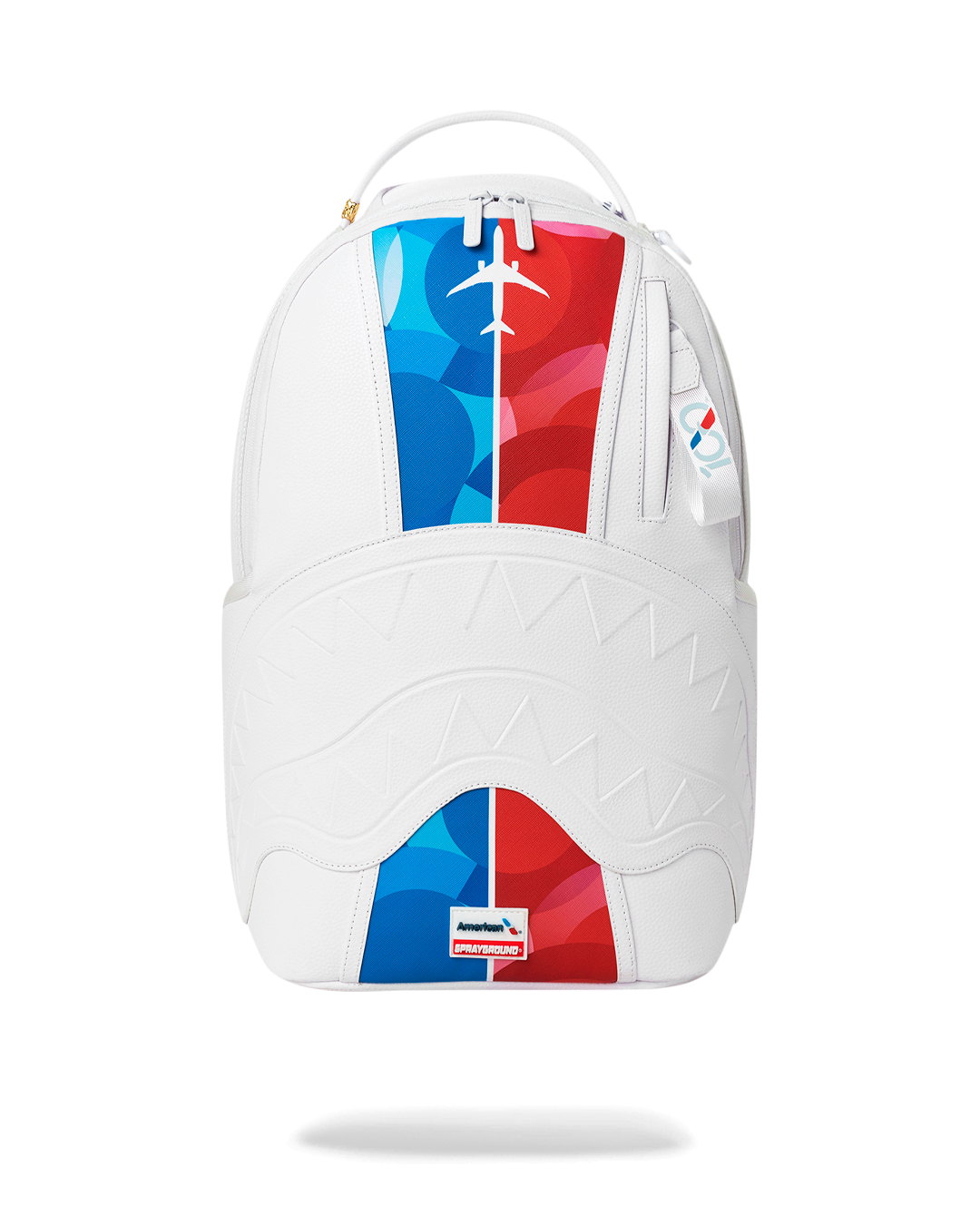 SPRAYGROUND AMERICAN AIRLINES MAXIMUM ALTITUDE BACKPACK (WHITE)
