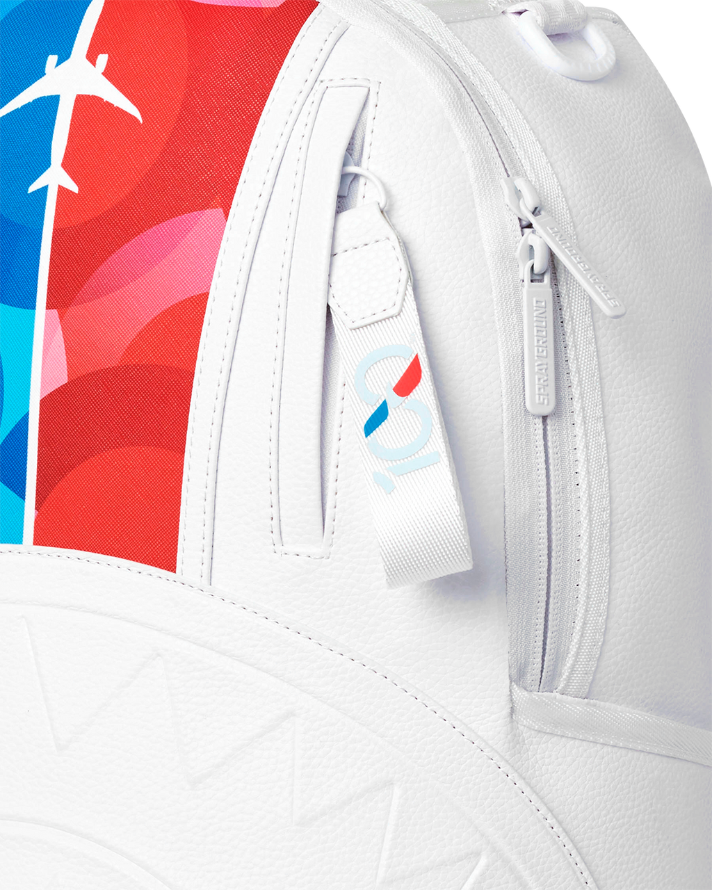 SPRAYGROUND AMERICAN AIRLINES MAXIMUM ALTITUDE BACKPACK (WHITE)