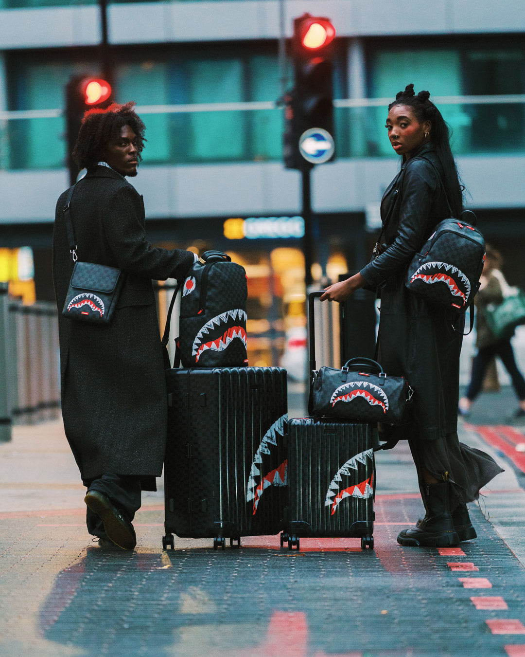 SPRAYGROUND MIDNIGHT SHADOW SAVAGE BACKPACK