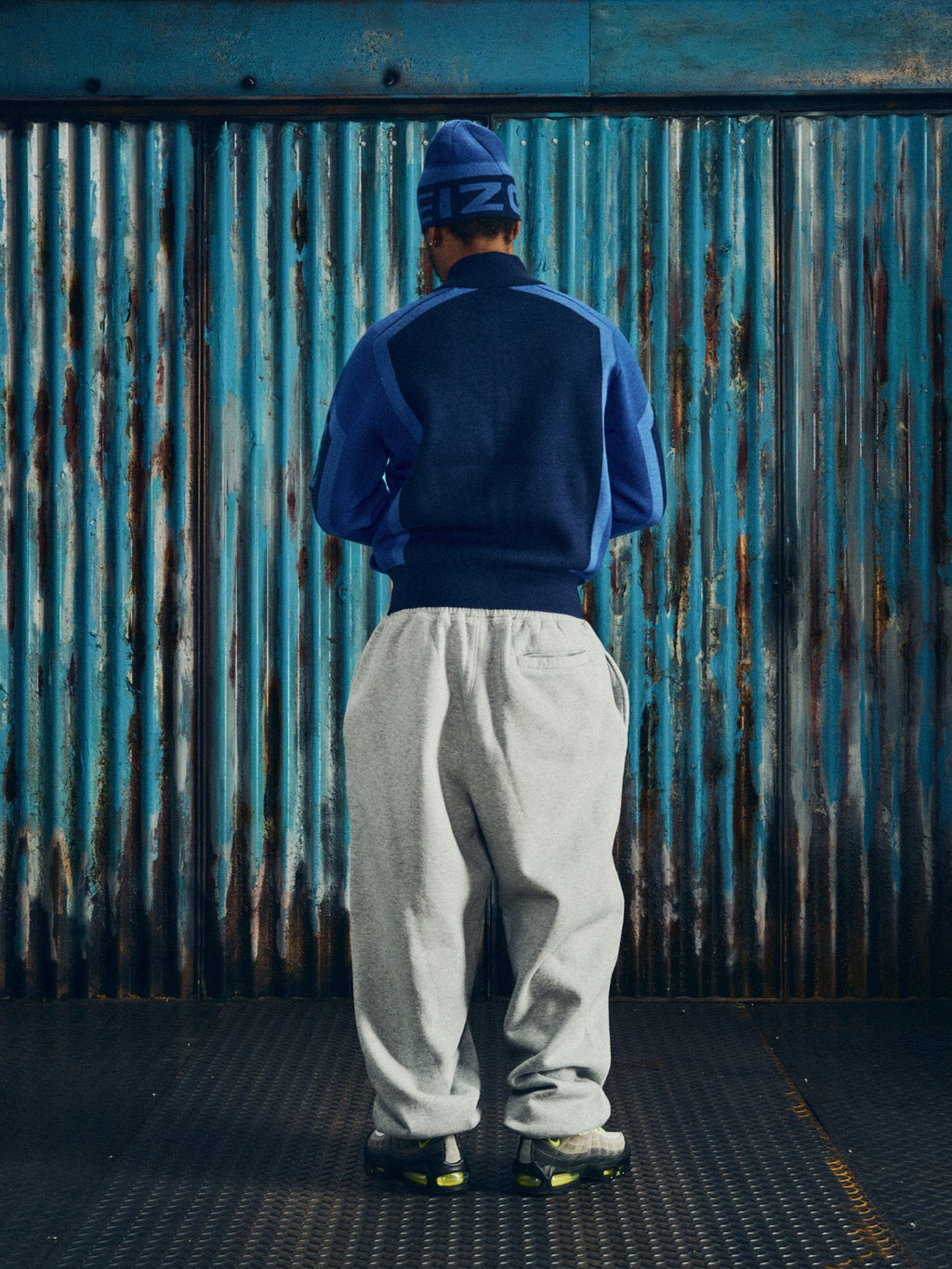Corteiz PRECISION KNIT ZIP UP [NAVY] CRTZRTW