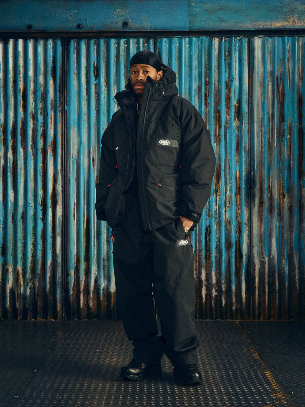 Corteiz ELITEWORK™ AVALANCHE BOLO PARKA [BLACK] CRTZRTW