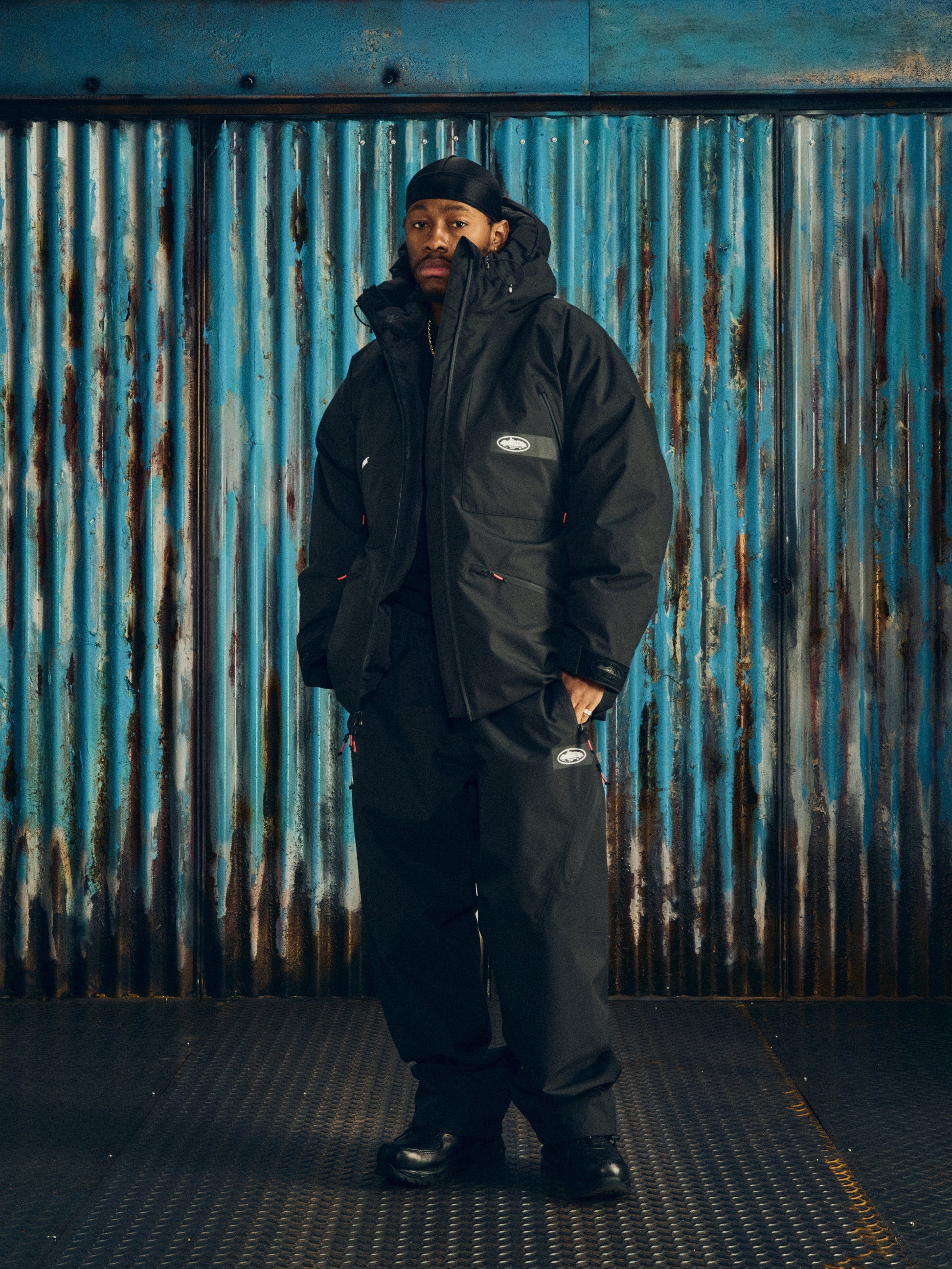 Corteiz ELITEWORK™ AVALANCHE BOLO PARKA [BLACK] CRTZRTW